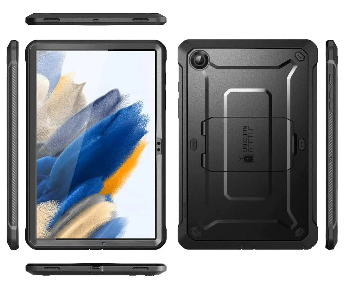 Schutzhülle Supcase UB Pro SP für Galaxy Tab A8 10.5, Schwarz