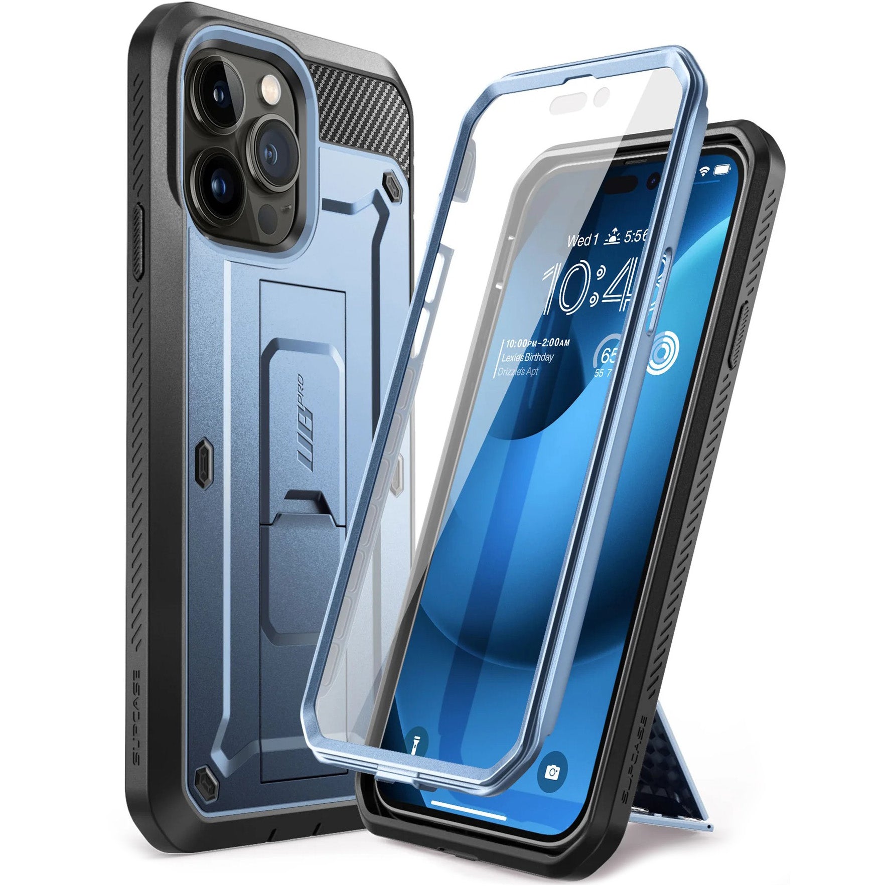 Schutzhülle Supcase UB Pro SP für iPhone 14 Pro, Blau