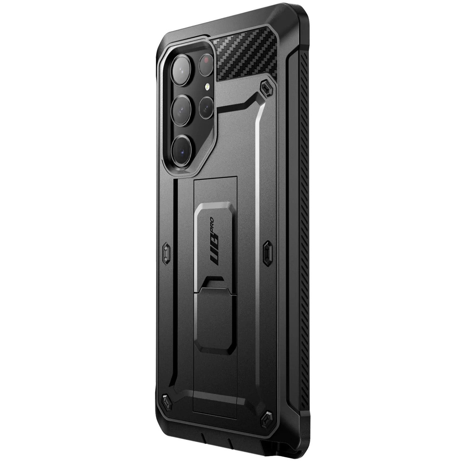 Schutzhülle Supcase UB Pro SP+noSP für Galaxy S23 Ultra 5G, Schwarz