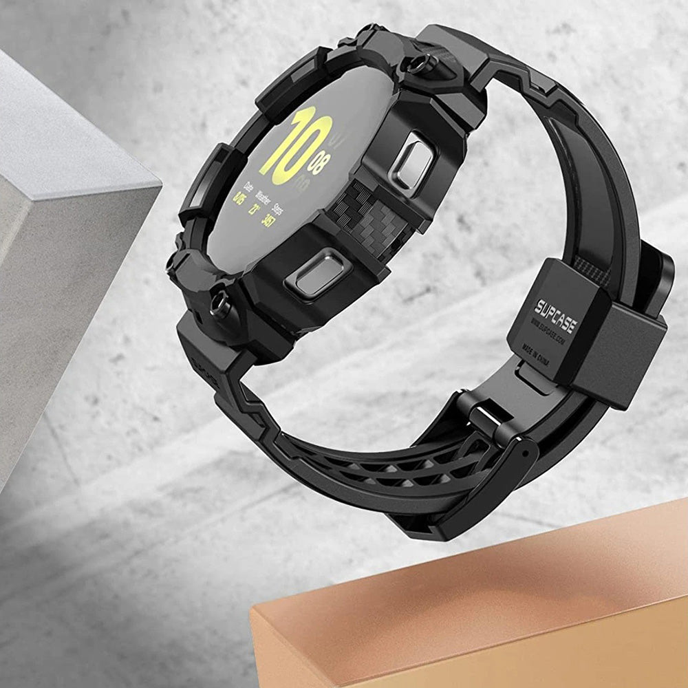 Schutzhülle Supcase UB Pro für Galaxy Watch 4 44mm, Schwarz