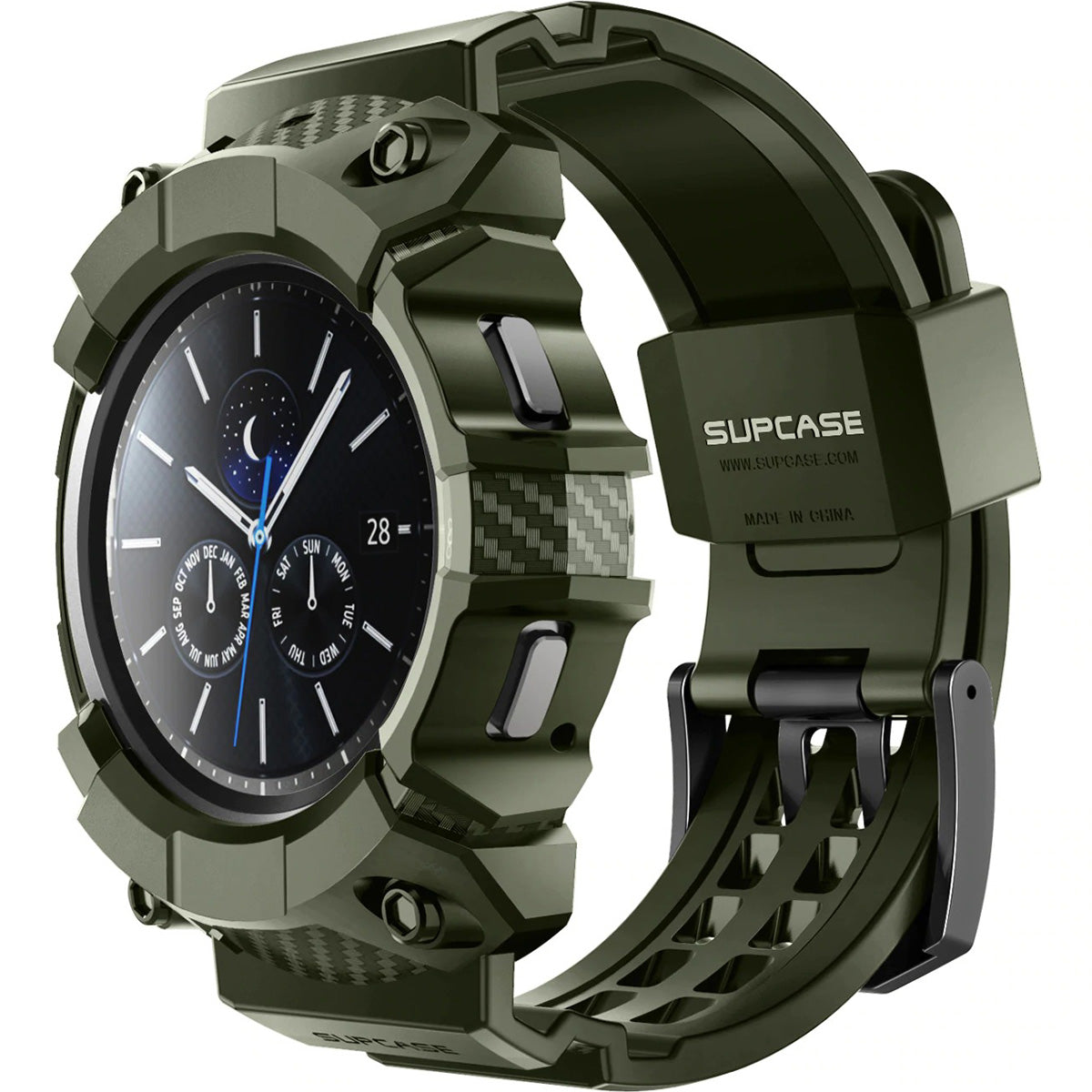 Schutzhülle Supcase UB Pro für Galaxy Watch 4 Classic 46mm, Grün