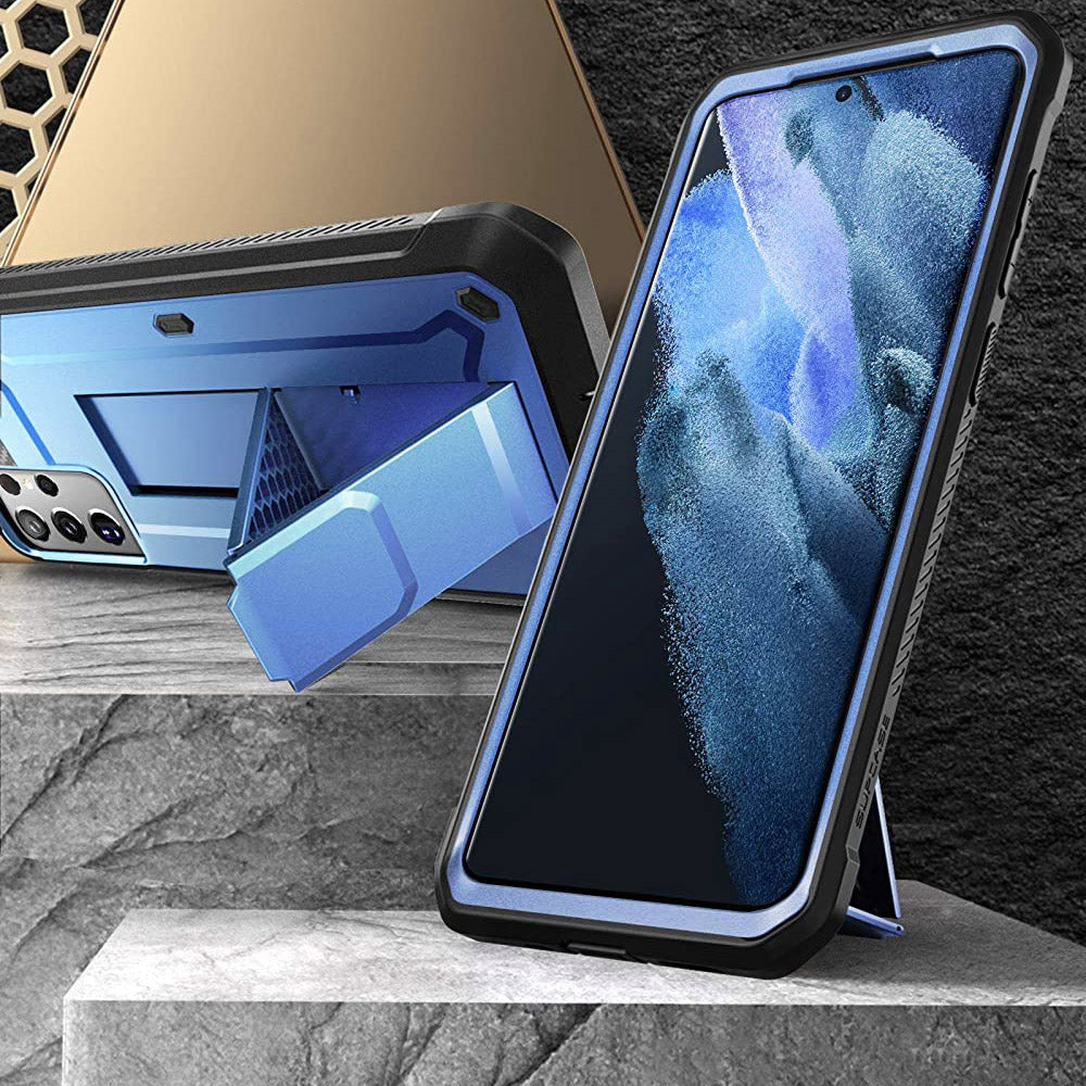 Schutzhülle Supcase UB Pro noSP für Galaxy S21 Ultra 5G, blau