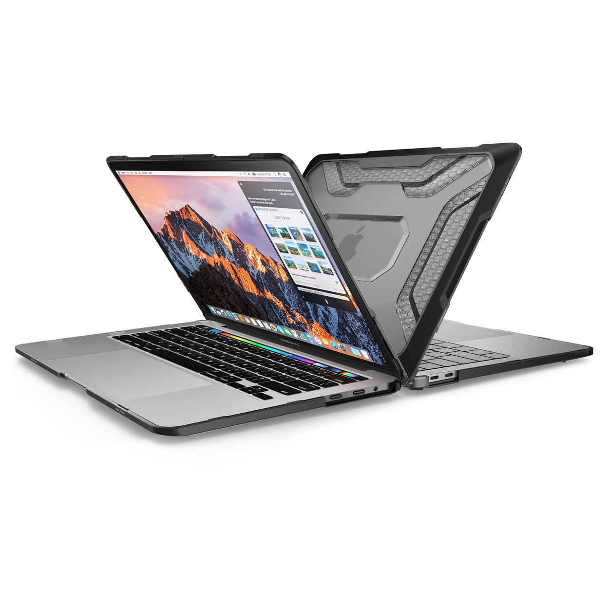 Schutzhülle Supcase UB Rugged für MacBook Pro 13 2020 - 2016, schwarz