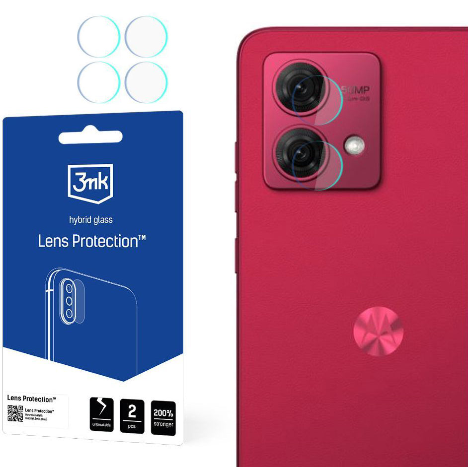 Objektivschutz 3mk Lens Protection für Motorola Moto G84 5G, 4 Sätze