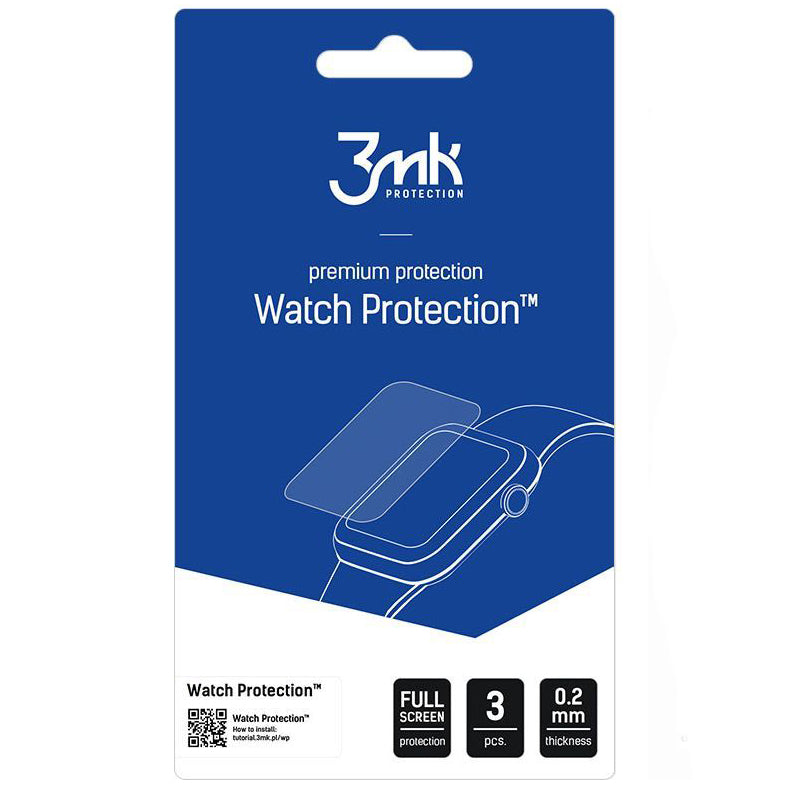 Hybridglas 3mk Watch Protection für Huawei Watch GT 4 41mm, 3 Stück