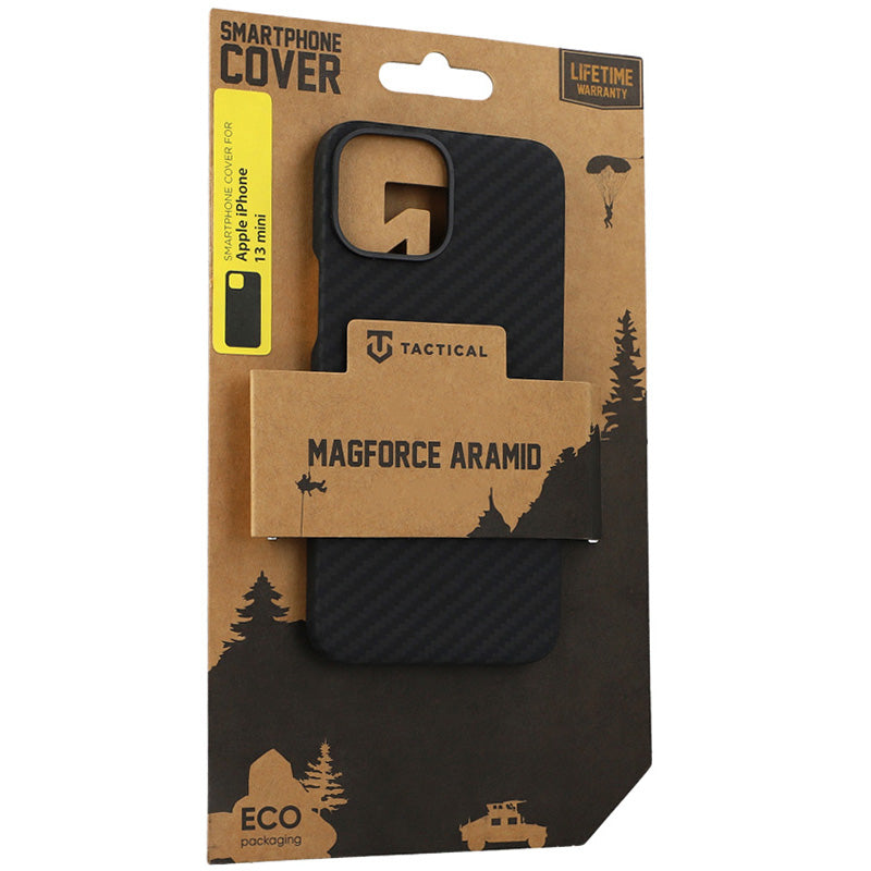 Schutzhülle Tactical MagForce Aramid für iPhone 13 Mini, Schwarz