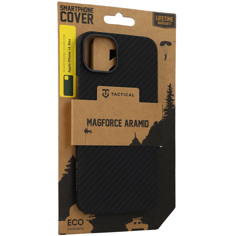 Schutzhülle Tactical MagForce Aramid für iPhone 14 Plus, Schwarz