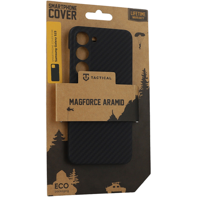 Schutzhülle Tactical MagForce Aramid für Galaxy S23, Schwarz