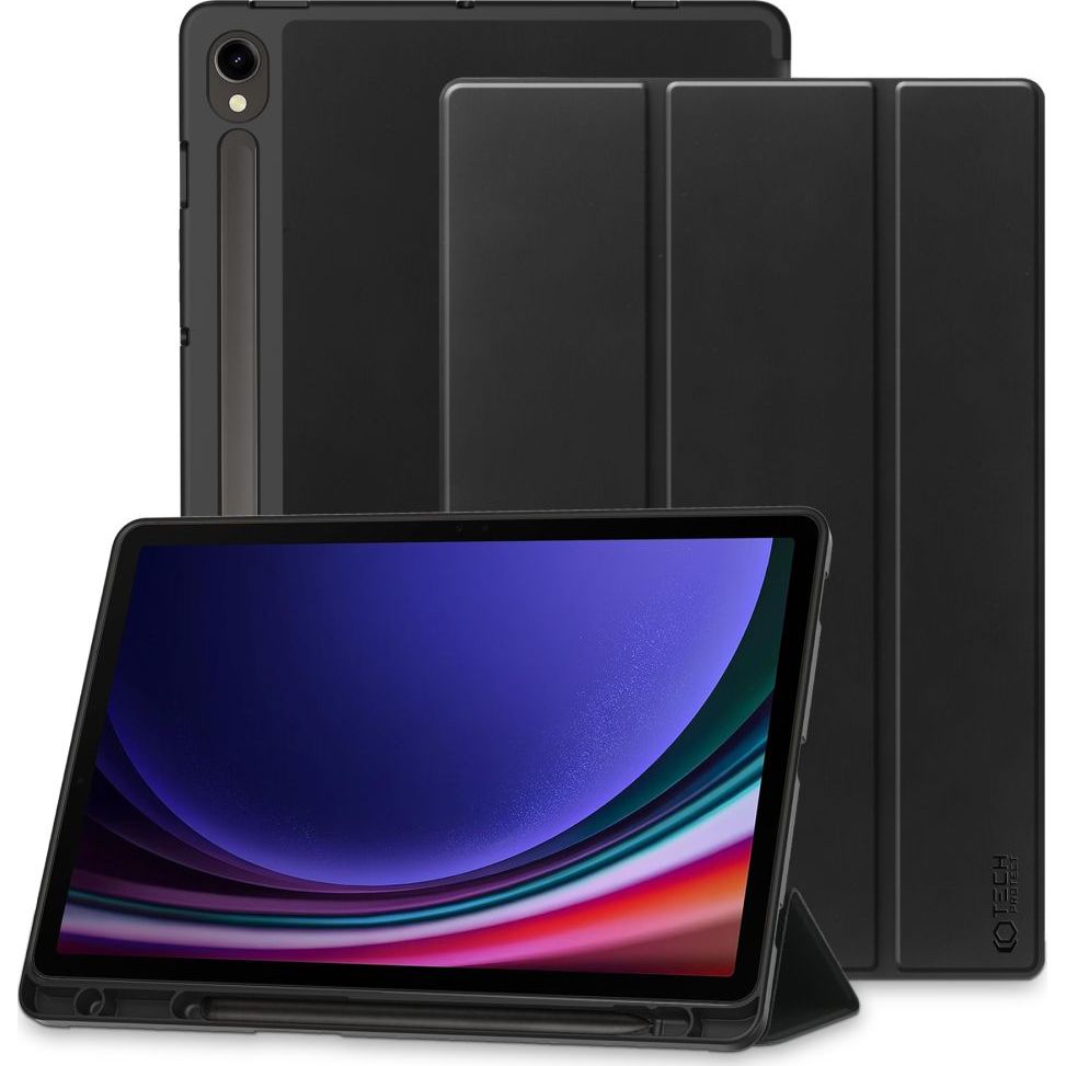 Schutzhülle für Galaxy Tab S10 FE / S9 FE, Tech-Protect SC Pen, Schwarz