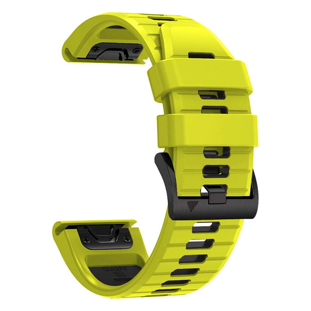 Armband für Garmin Fenix 8 (51 mm) / 7X Pro / 7X / 6X Pro, Tech-Protect Iconband Pro, QuickFit 26 mm, Grün und Lime