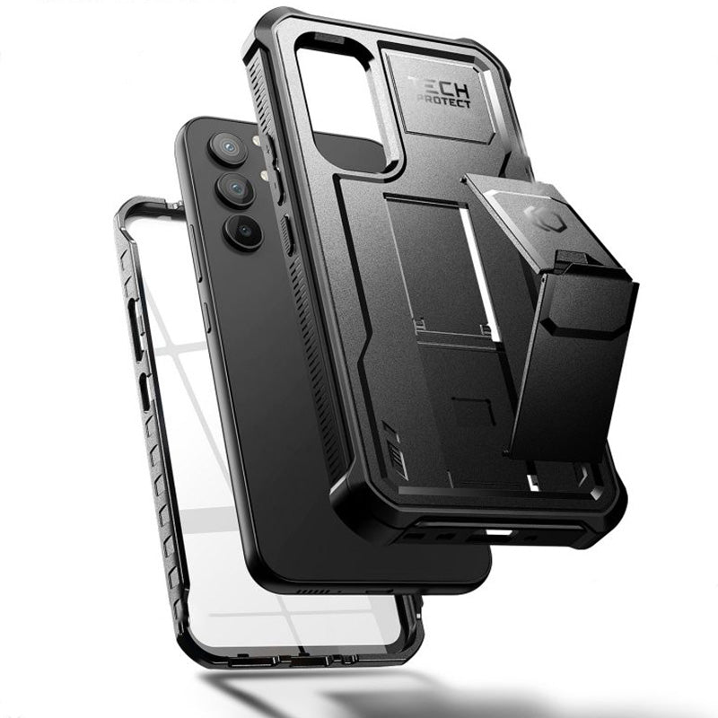 Schutzhülle Tech-Protect Kevlar Pro für Galaxy A34 5G, Schwarz