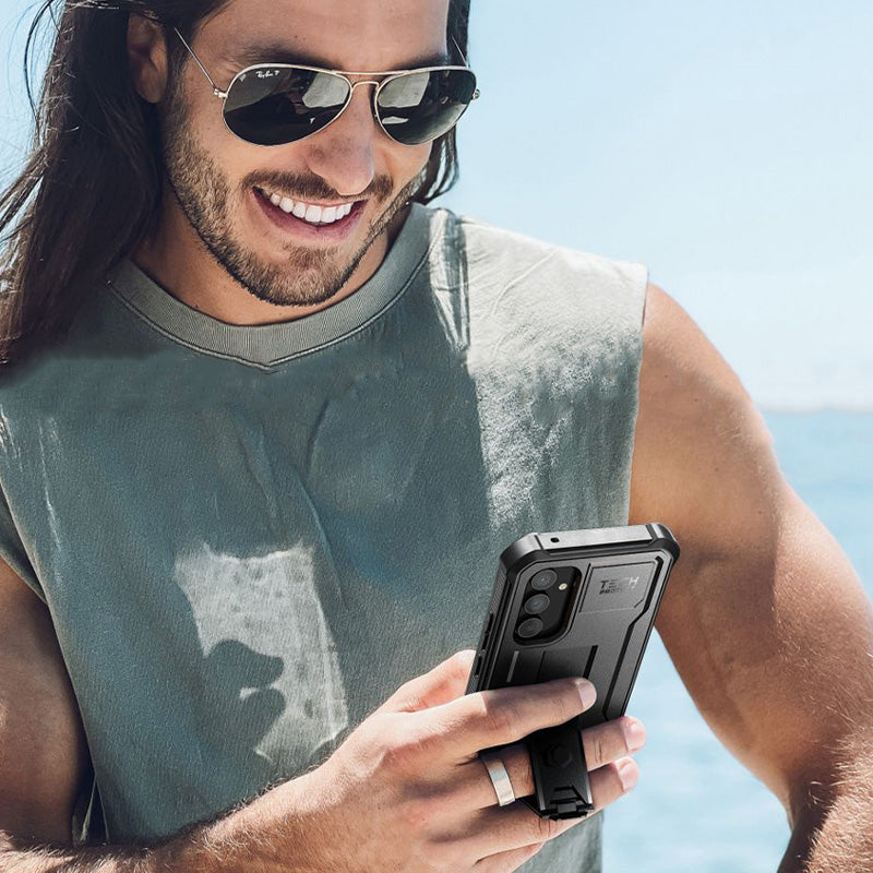 Schutzhülle Tech-Protect Kevlar Pro für Galaxy A54 5G, Schwarz