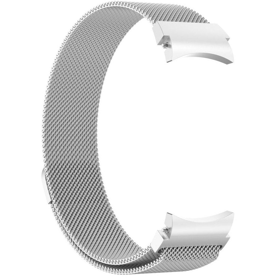 Stahlarmband für Galaxy Watch 6/5 Pro/5/4/3, Tech-Protect Milaneseband 2, Silber