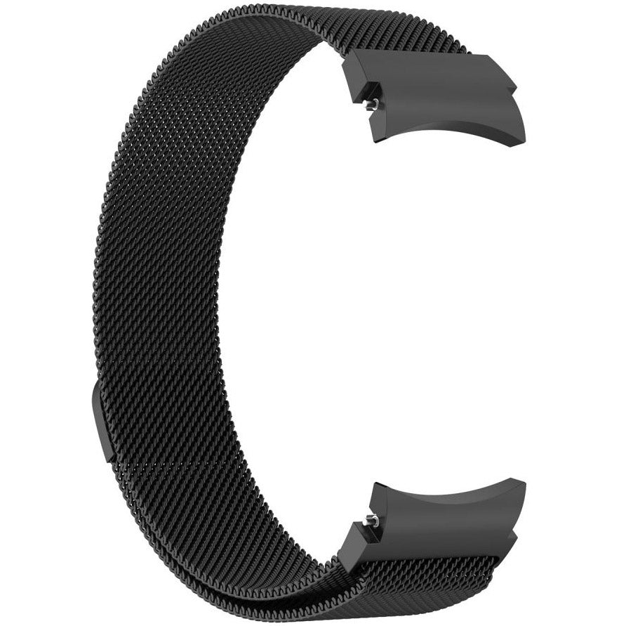 Stahlarmband für Galaxy Watch 6/5 Pro/5/4/3, Tech-Protect Milaneseband 2, Schwarz