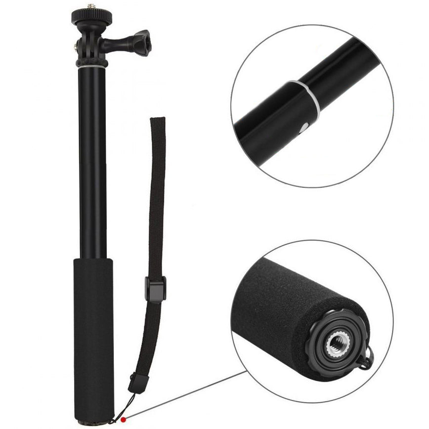 Kamera-Halter Tech-Protect Monopod & Selfie Stick GoPro Hero Selfie Stick, Schwarz