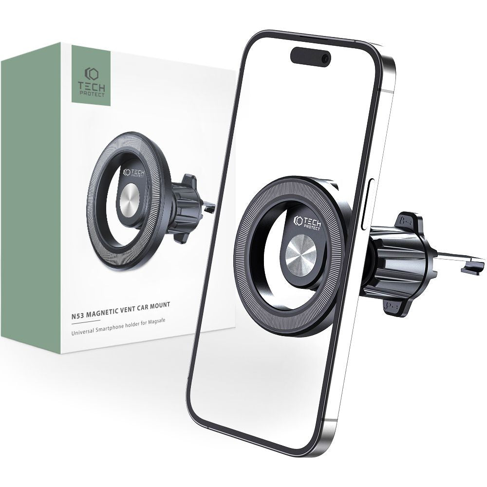 MagSafe Smartphone Halterung 15W für Fahrzeug Ventilation Cyberpunk Design  - Transparent - Kaufen auf PhoneLook