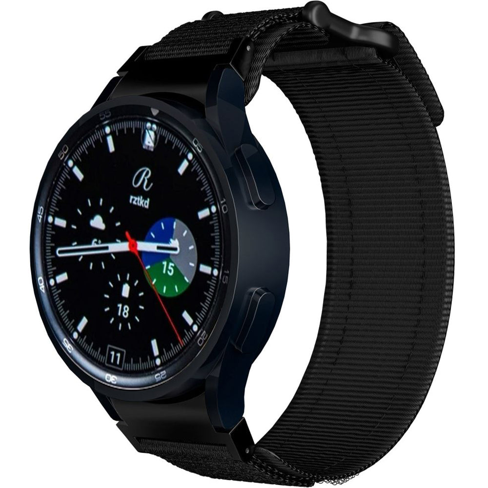 Armband für Galaxy Watch 6/5 Pro/5/4/3, Tech-Protect Scout Pro, Schwarz