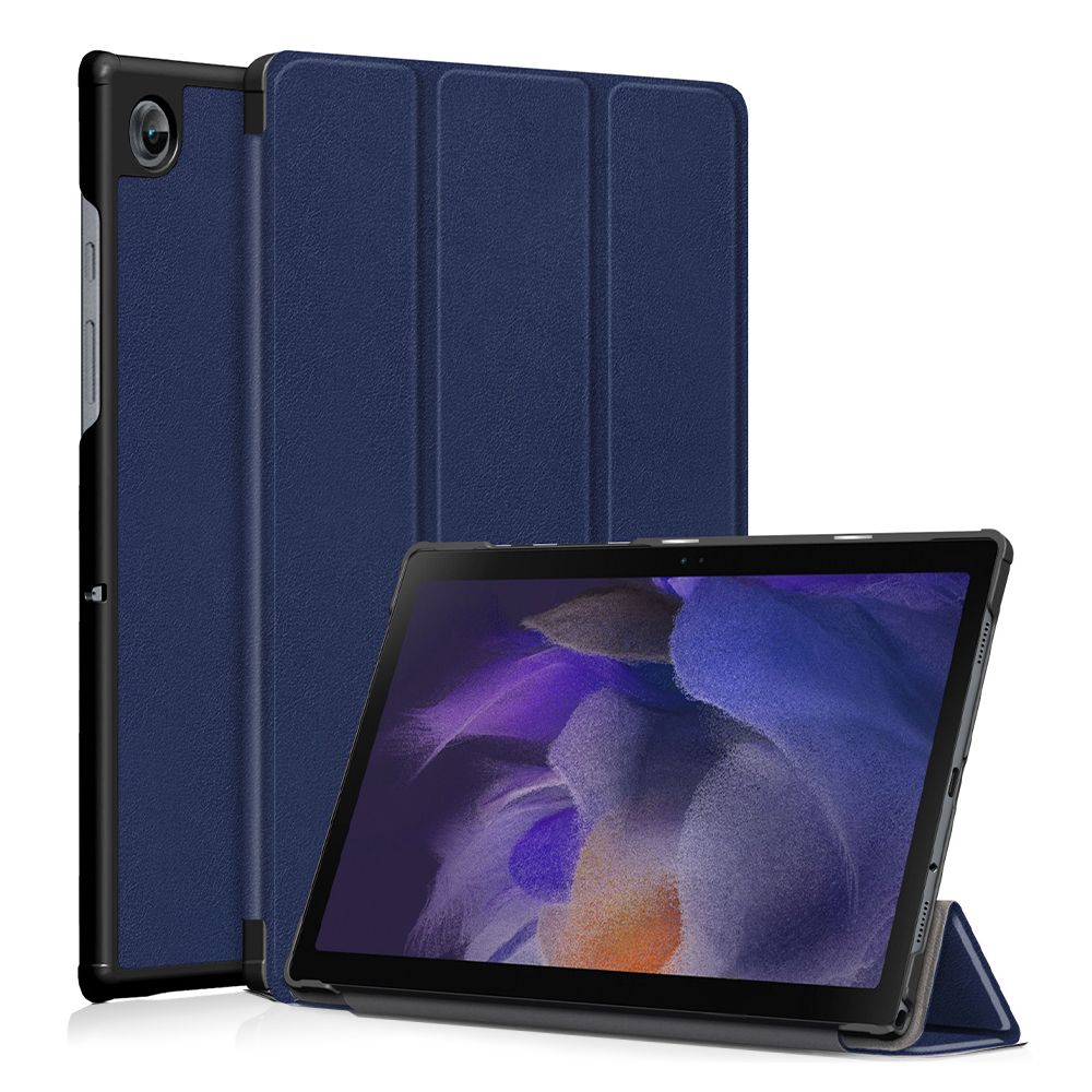 Schutzhülle Tech-Protect Smartcase für Galaxy Tab A8 10.5", Dunkelblau