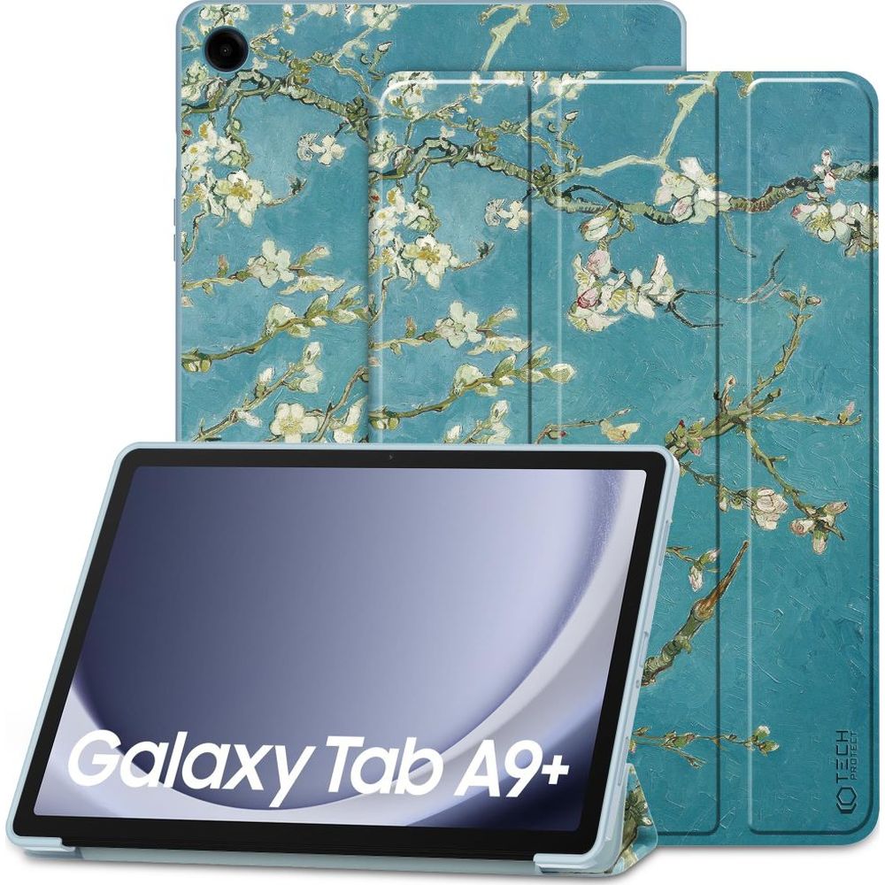 Schutzhülle für Galaxy Tab A9 Plus, Tech-Protect SmartCase, Bunt