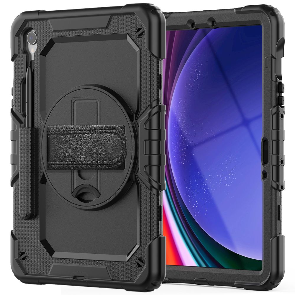 Schutzhülle Tech-Protect Solid360 für Samsung Galaxy Tab S9, Schwarz