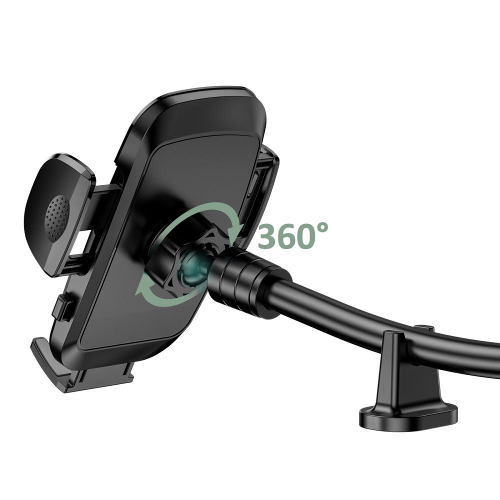 Auto Handyhalterung Tech Protect V3 Universal Long Arm Dashboard and Windshield Car Mount, Schwarz