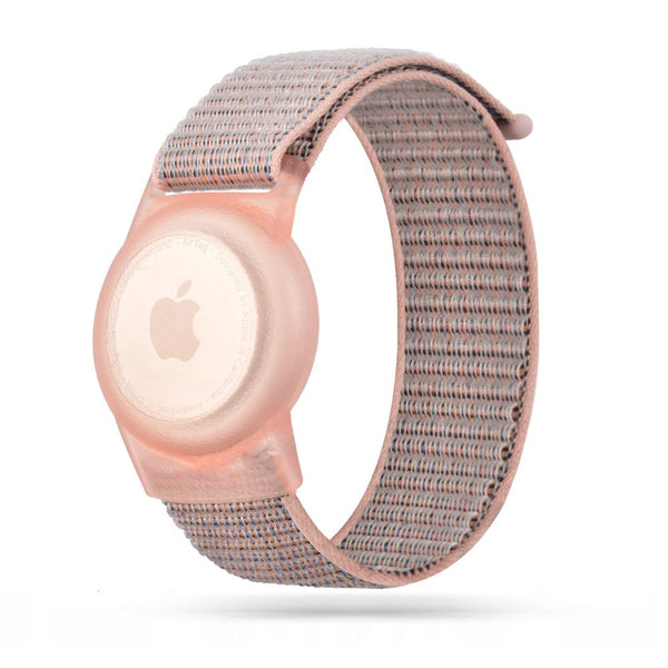 Apple AirTag Silikon Armband für Kinder in Rot