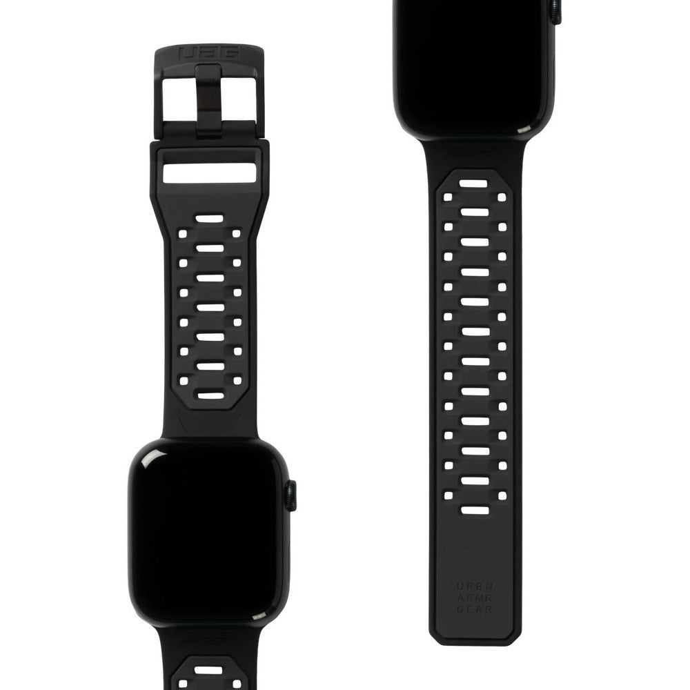 Armband Urban Armor Gear Civilian für Apple Watch 49/46/45/44 mm, Schwarz