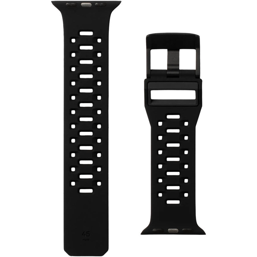 Armband Urban Armor Gear Civilian für Apple Watch 49/46/45/44 mm, Schwarz