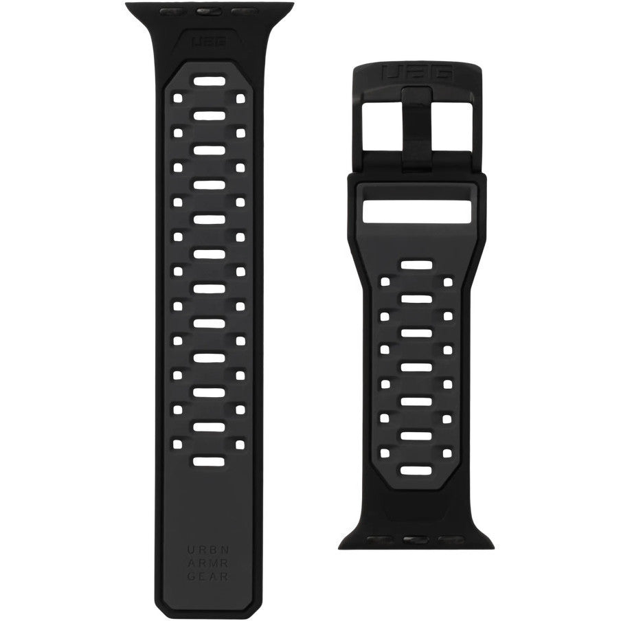 Armband Urban Armor Gear Civilian für Apple Watch 49/46/45/44 mm, Schwarz