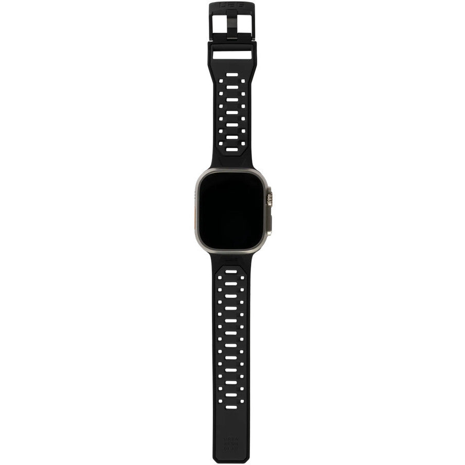 Armband Urban Armor Gear Civilian für Apple Watch 49/46/45/44 mm, Schwarz