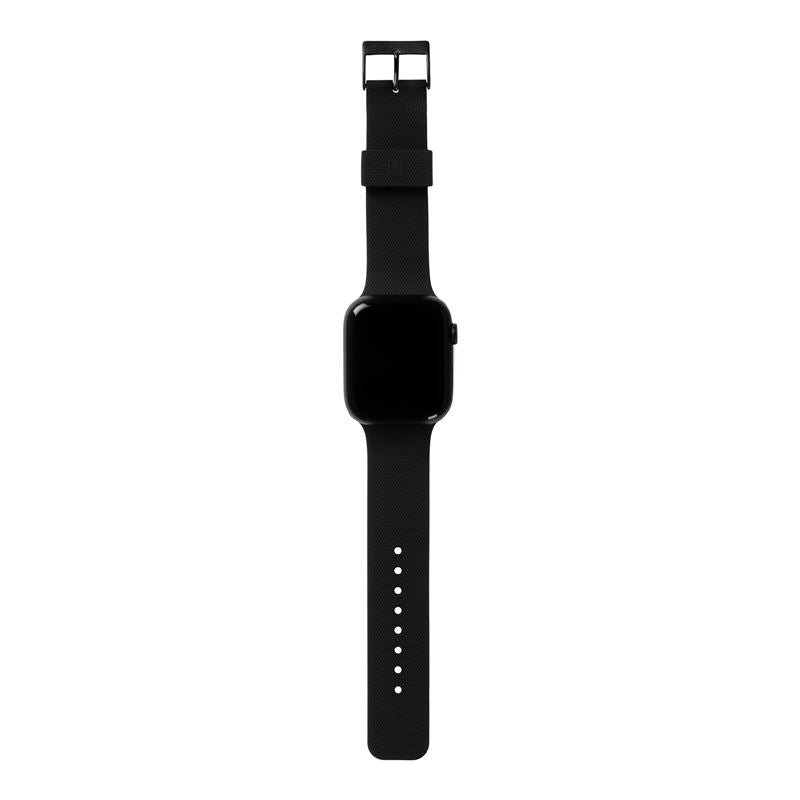 Armband Urban Armor Gear U Dot für Apple Watch 49/45/44/42 mm, Schwarz