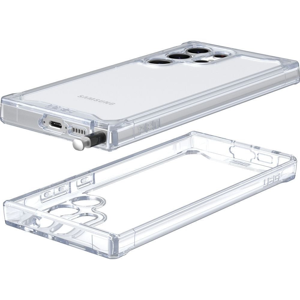 Schutzhülle UAG Urban Armor Gear Plyo für Galaxy S23 Ultra, Transparent