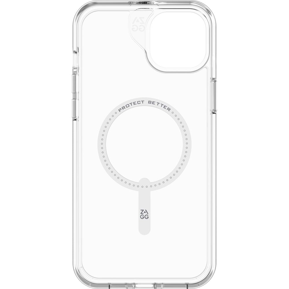 Schutzhülle Zagg Gear4 Crystal Palace Snap MagSafe für iPhone 15 Plus, Transparent