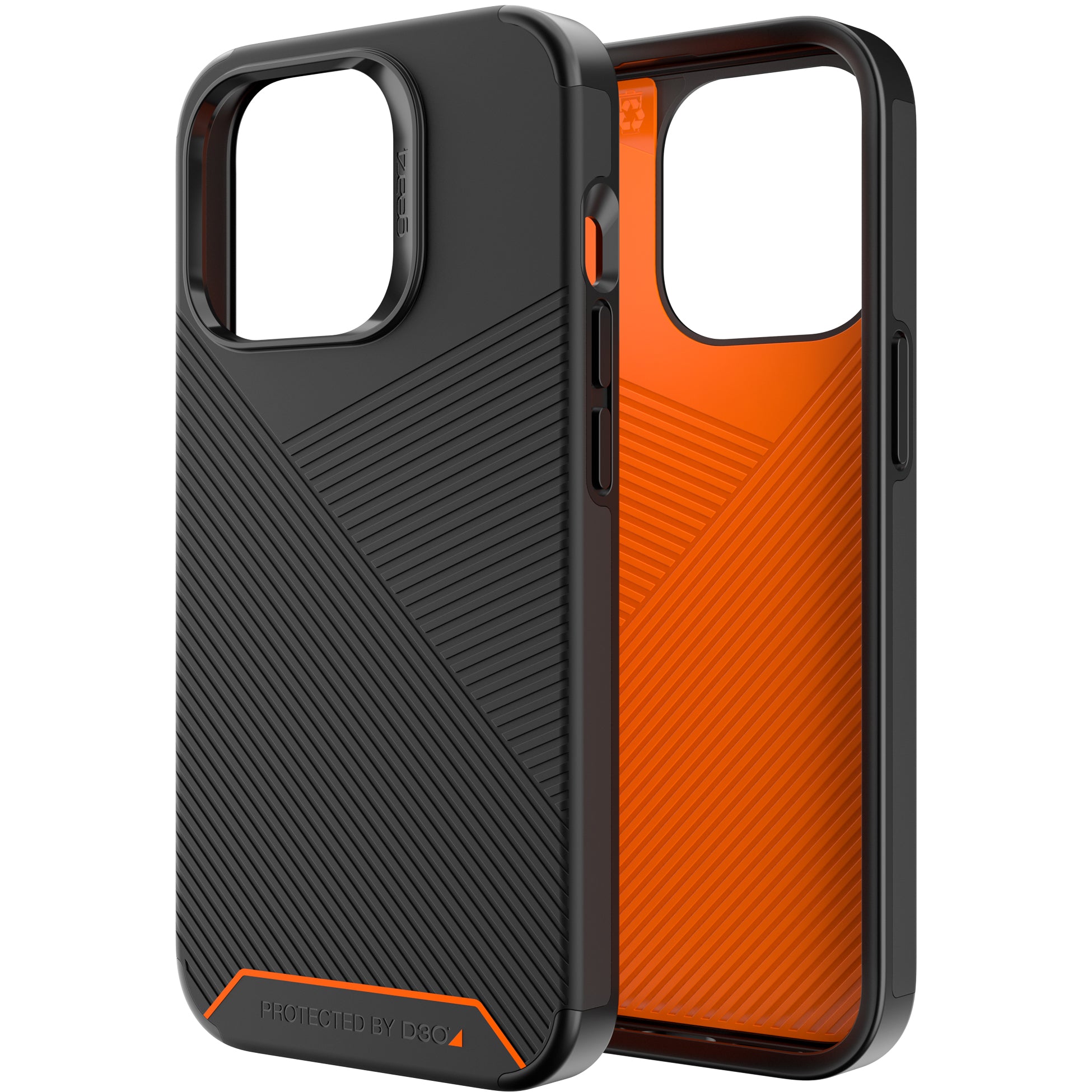 Schutzhülle Zagg Gear4 Denali für iPhone 13 Pro, schwarz